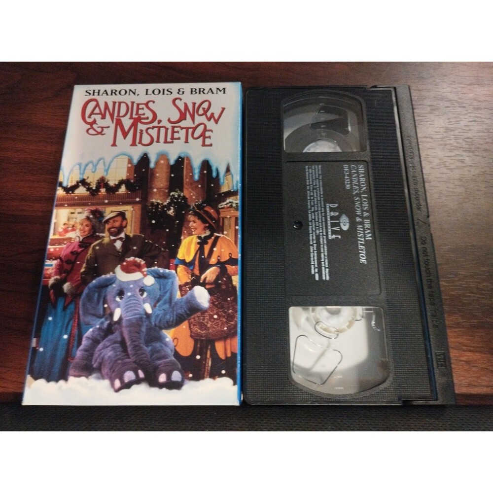 Sharon, Lois & Bram - Candles, Snow & Mistletoe VHS 1994 Christmas Special